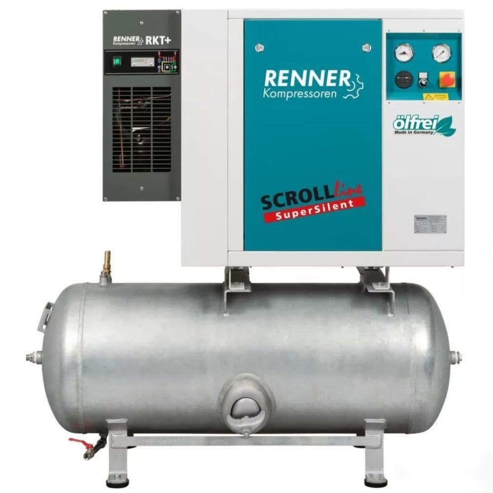 Спиральный безмасляный компрессор RENNER Scroll SLDK-S 7,5 8 бар
